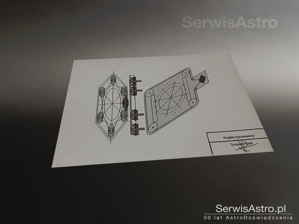 projektowanie złączek i innych detal